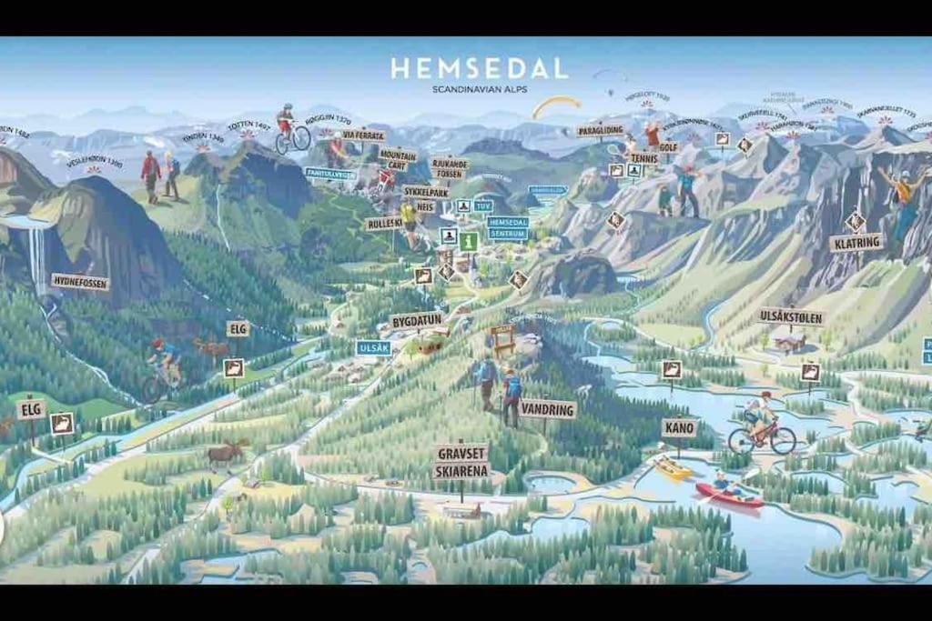Storehorn Apartments Hemsedal Eksteriør billede